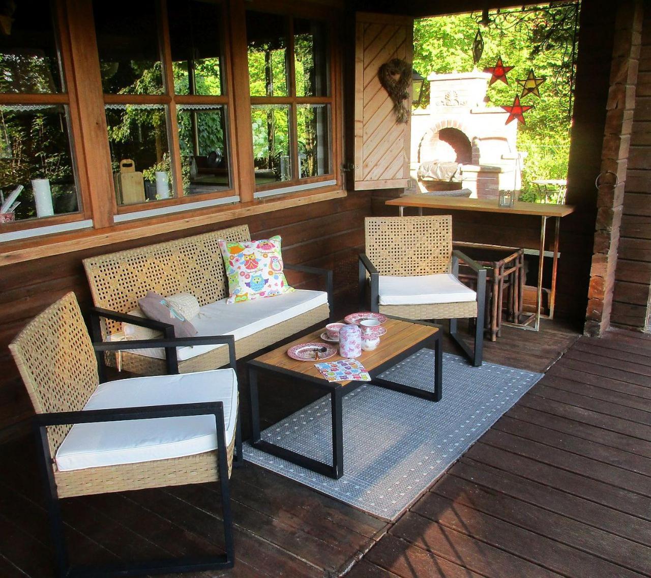 Ferienhaus Eulennest Hilders Esterno foto